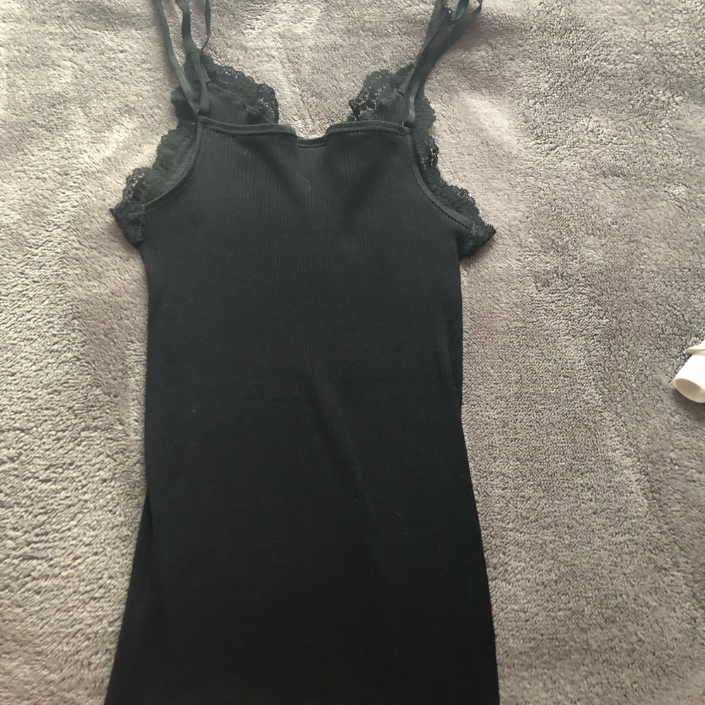 Silk Pleated Camisole with Lace Detail